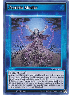Zombie Master - SBTK-ENS01 - Super Rare 