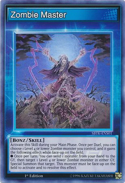 Zombie Master - SBTK-ENS01 - Super Rare 