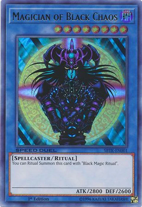 Magician of Black Chaos - SBTK-EN001 - Ultra Rare 