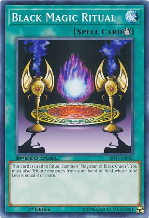 Black Magic Ritual - SBTK-EN002 - Common 