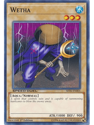 Wetha - SBTK-EN005 - Common