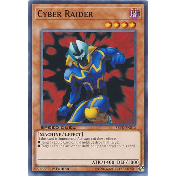 Cyber Raider - SBTK-EN012 - Common