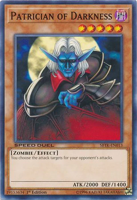Patrician of Darkness - SBTK-EN013 - Common 