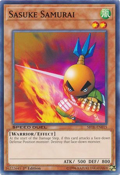 Sasuke Samurai - SBTK-EN015 - Common 