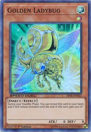 Golden Ladybug - SBTK-EN022 - Super Rare 1