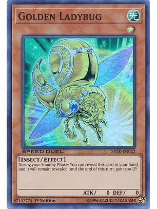 Golden Ladybug - SBTK-EN022 - Super Rare