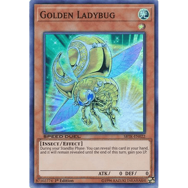 Golden Ladybug - SBTK-EN022 - Super Rare
