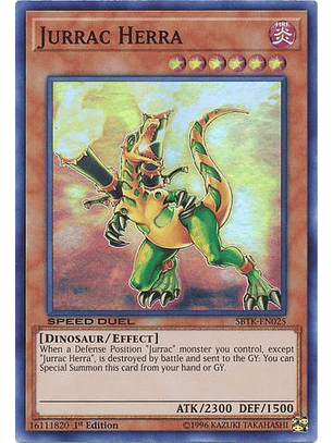 Jurrac Herra - SBTK-EN025 - Super Rare 