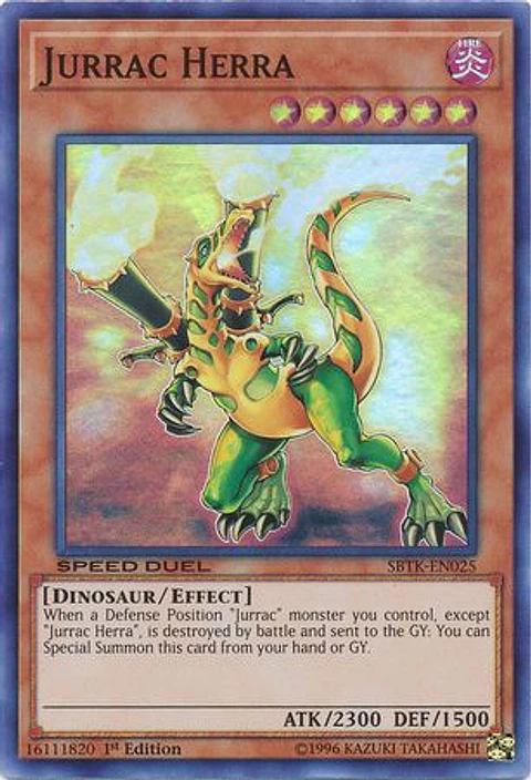 Jurrac Herra - SBTK-EN025 - Super Rare 