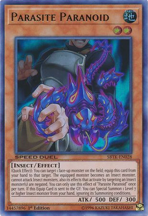Parasite Paranoid - SBTK-EN028 - Ultra Rare
