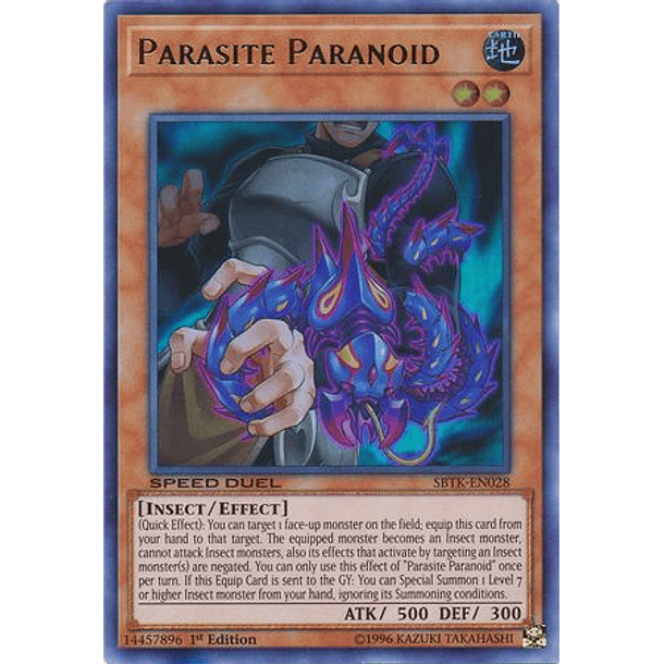 Parasite Paranoid - SBTK-EN028 - Ultra Rare