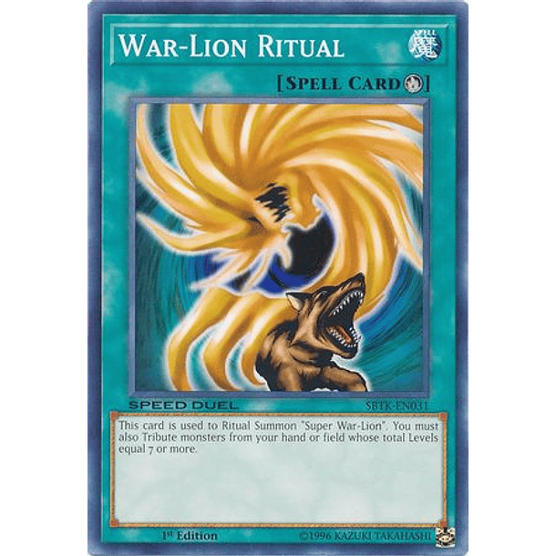 War-Lion Ritual - SBTK-EN031 - Common