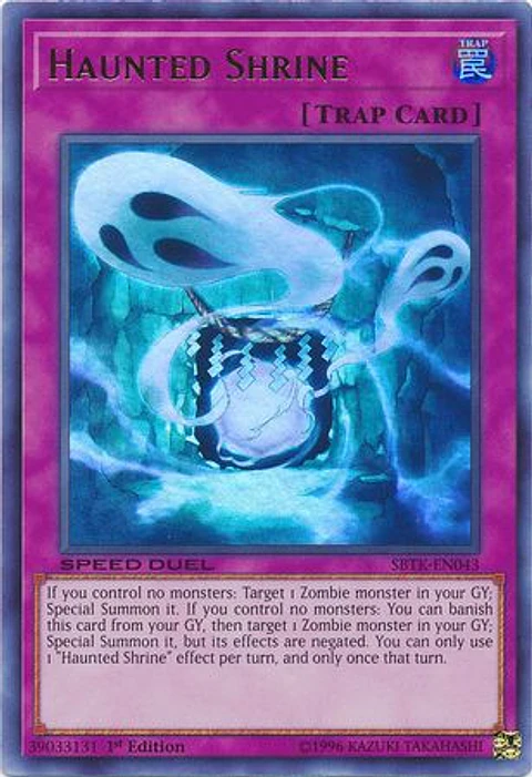 Haunted Shrine - SBTK-EN043 - Ultra Rare