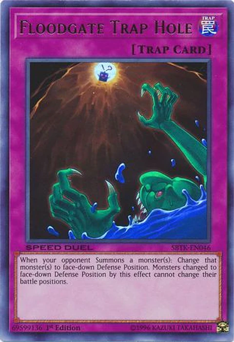 Floodgate Trap Hole - SBTK-EN046 - Ultra Rare