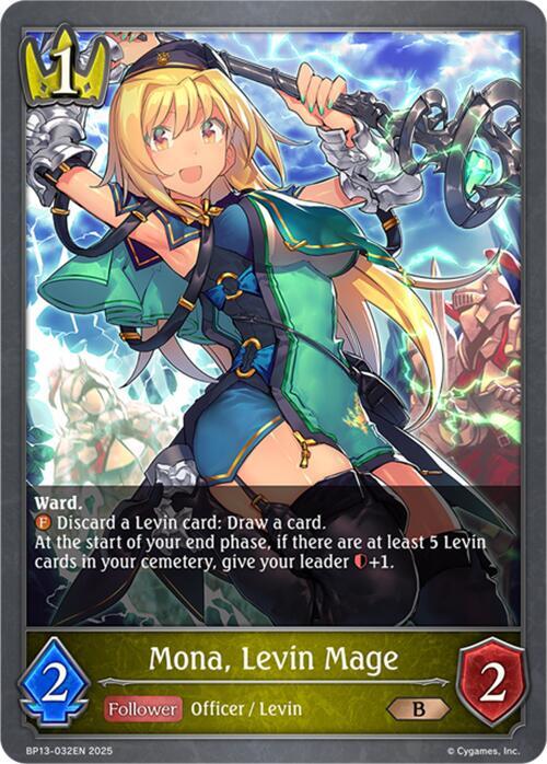 Mona, Levin Mage - BP13-032EN - Bronze 1