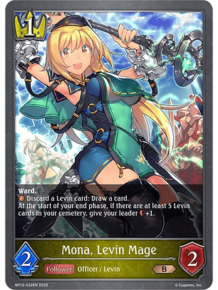 Mona, Levin Mage - BP13-032EN - Bronze