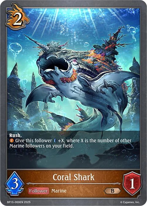 Coral Shark - BP13-069EN - Bronze