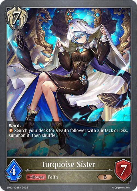 Turquoise Sister - BP13-102EN - Bronze