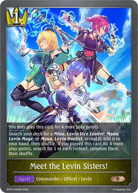 Meet the Levin Sisters! - BP13-035EN - Bronze 