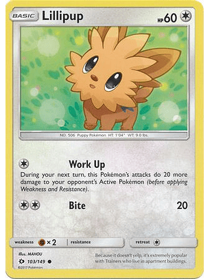 Lillipup - 103/149 - Common