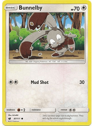 Bunnelby - 87/111 - Common