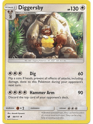 Diggersby - 88/111 - Uncommon