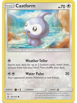 Castform - 105/145 - Common