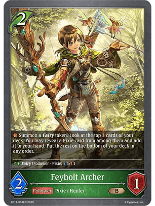 Feybolt Archer - BP13-018EN - Bronze