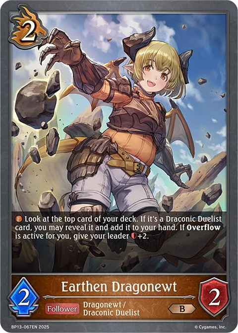 Earthen Dragonewt - BP13-067EN - Bronze