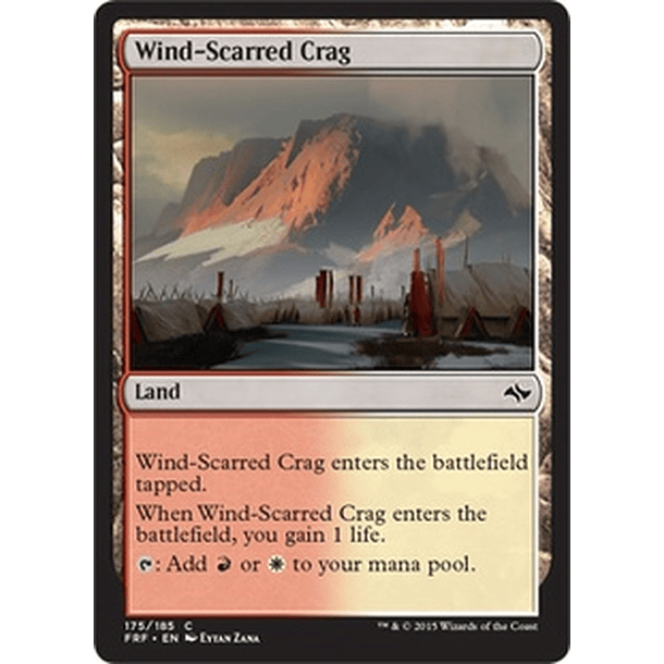 Wind-Scarred Crag - FRF - C 