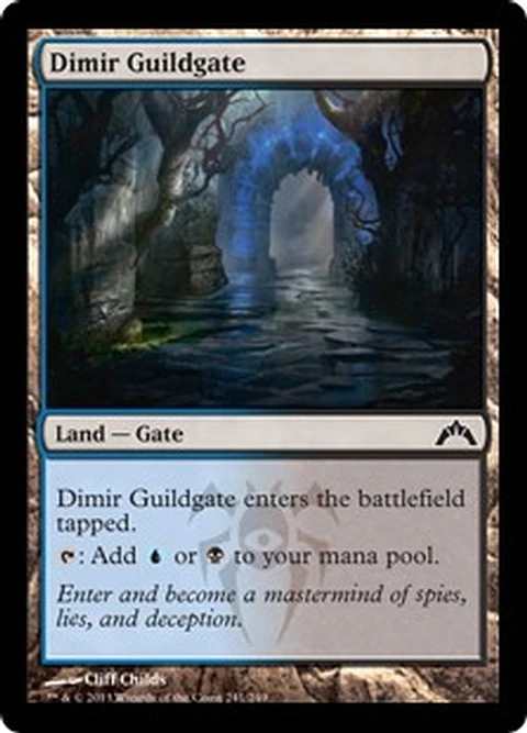 Dimir Guildgate - GTC - C