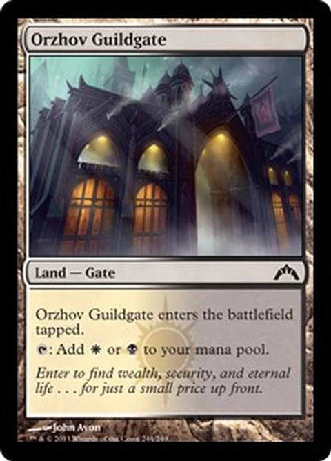 Orzhov Guildgate - GTC - C 