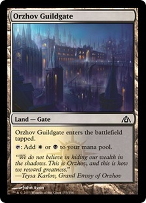 Orzhov Guildgate - GTC - C  1