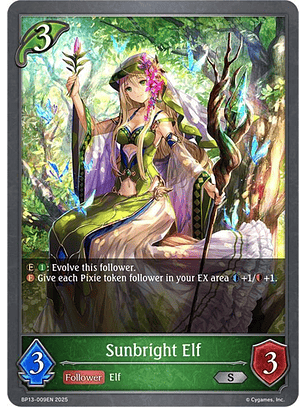 Sunbright Elf - BP13-009EN - Silver