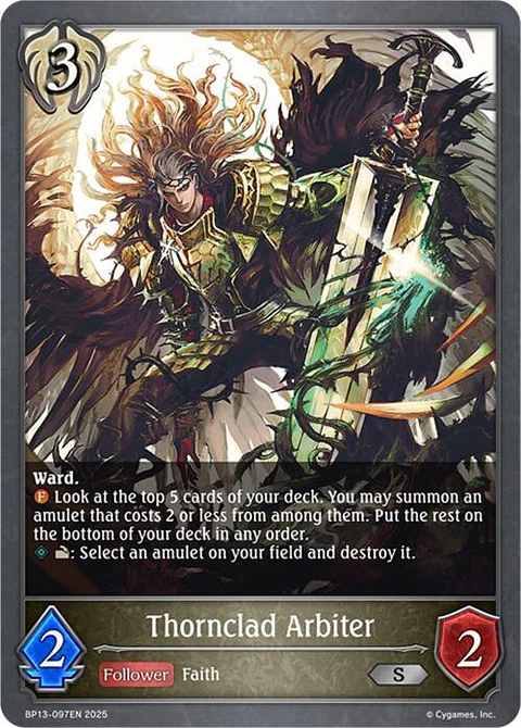 Thornclad Arbiter - BP13-097EN - Silver