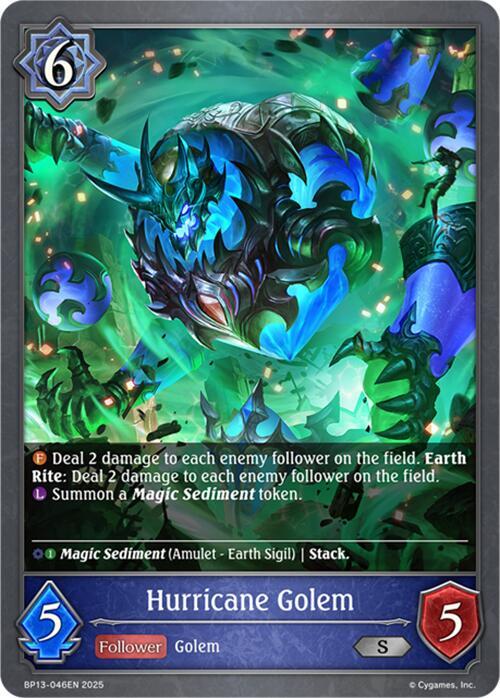 Hurricane Golem - BP13-046EN - Silver 1