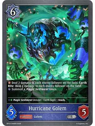 Hurricane Golem - BP13-046EN - Silver