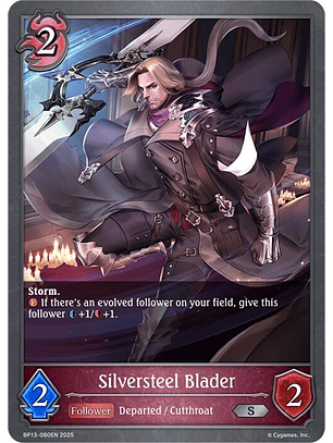 Silversteel Blader - BP13-080EN - Silver