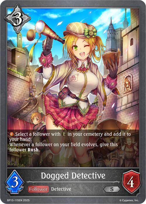 Dogged Detective - BP13-115EN - Silver  1