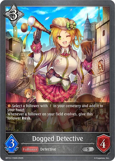 Dogged Detective - BP13-115EN - Silver 