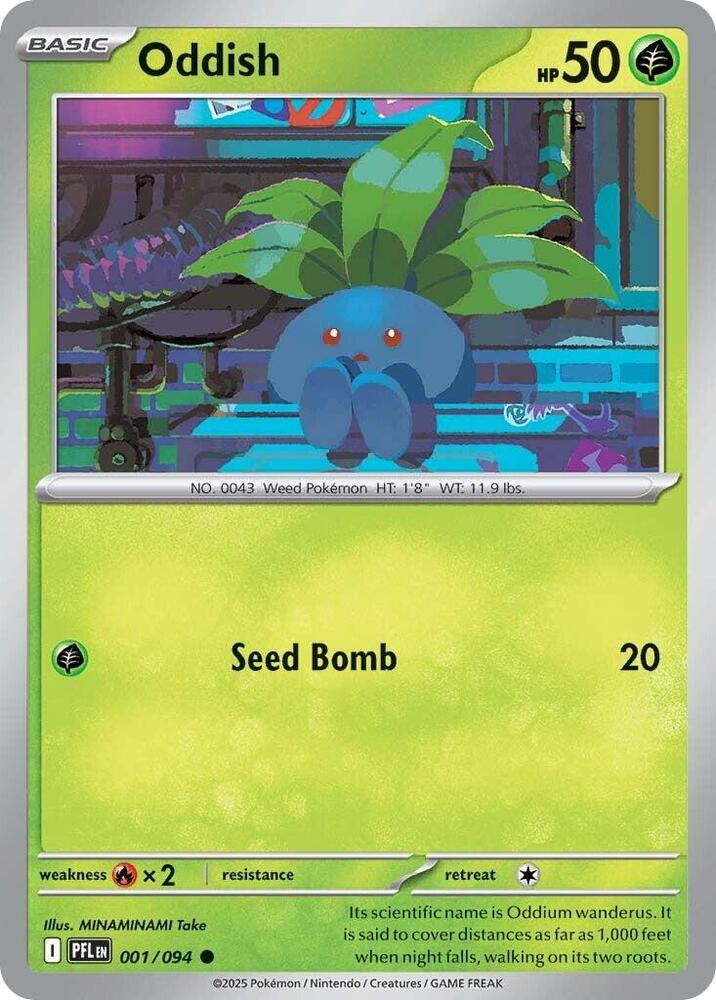 Oddish - 091/094 - PFL 1