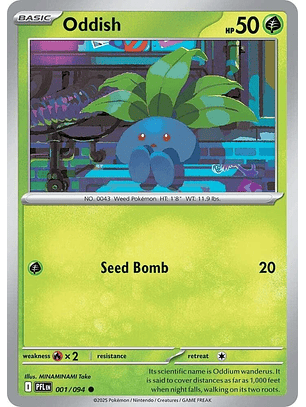 Oddish - 091/094 - PFL