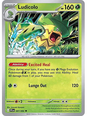 Ludicolo - 007/094 - PFL