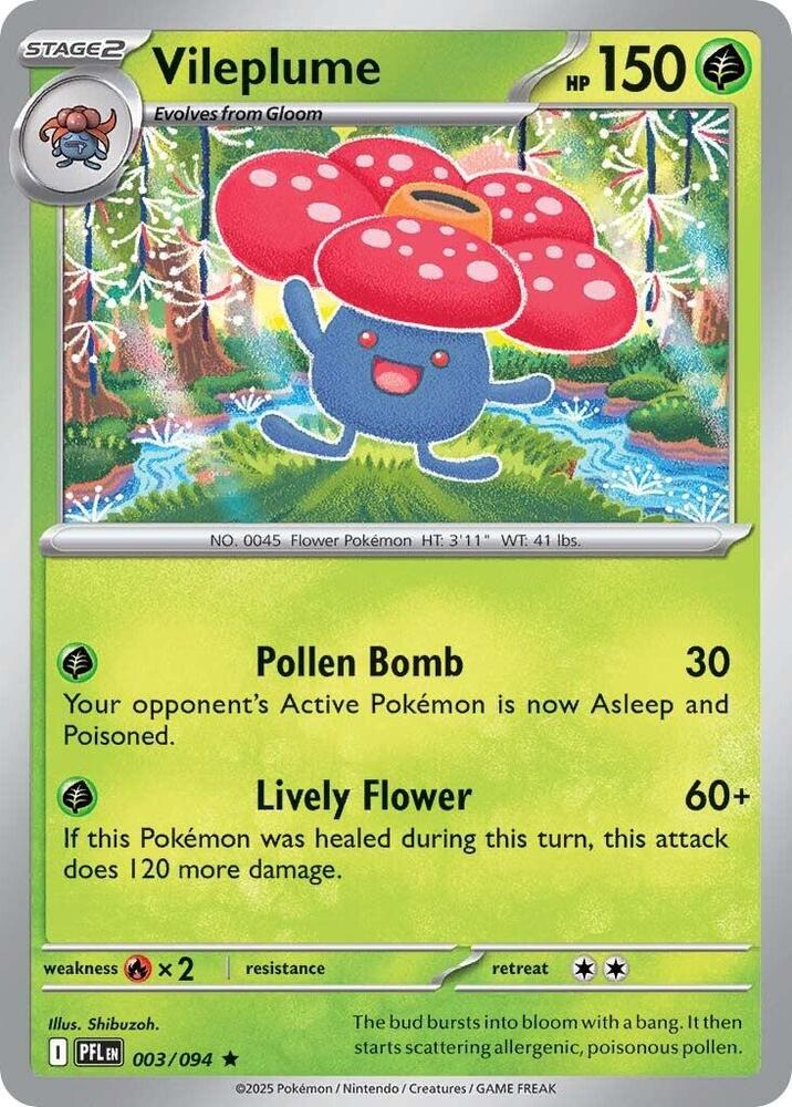 Vileplume - 003/094 - PFL 1