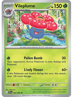 Vileplume - 003/094 - PFL