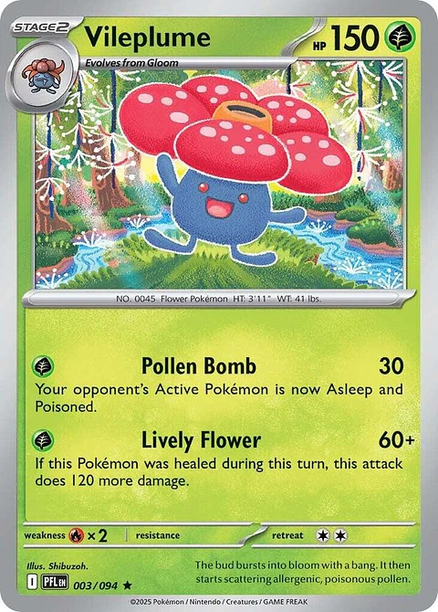 Vileplume - 003/094 - PFL