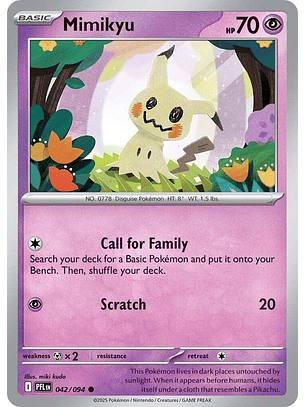 Mimikyu - 042/094 - PFL