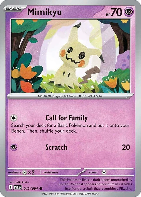 Mimikyu - 042/094 - PFL