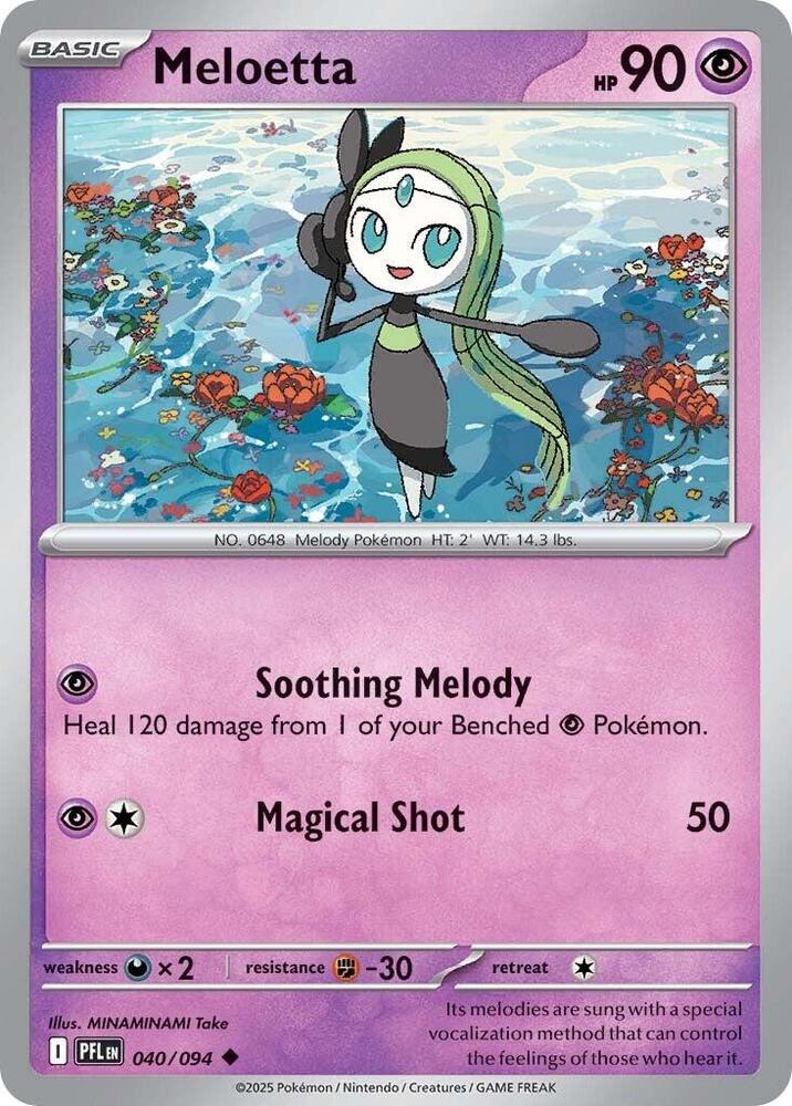 Meloetta - 040/094 - PFL 1