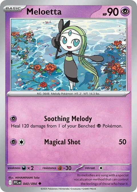 Meloetta - 040/094 - PFL
